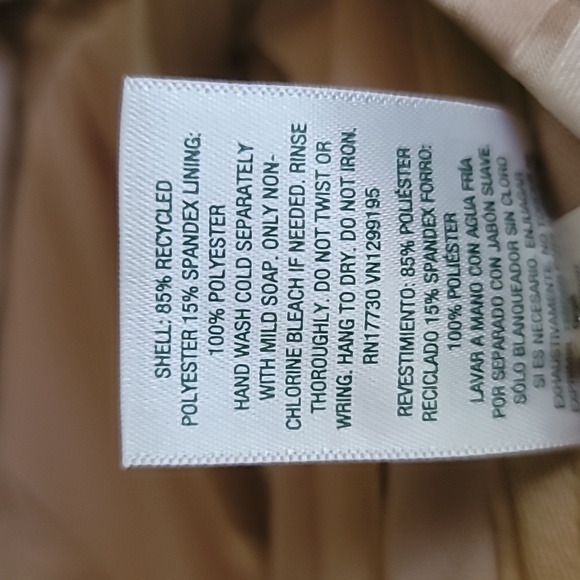 Wild Fable Beige Animal Print Ribbed Underwire Bralette Bikini Set, Size 2X - Picture 3 of 12